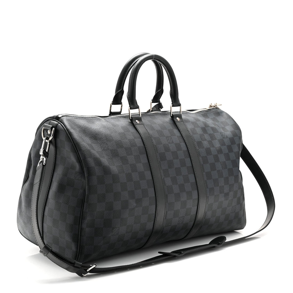 Damier Cobalt Keepall Bandouliere 45