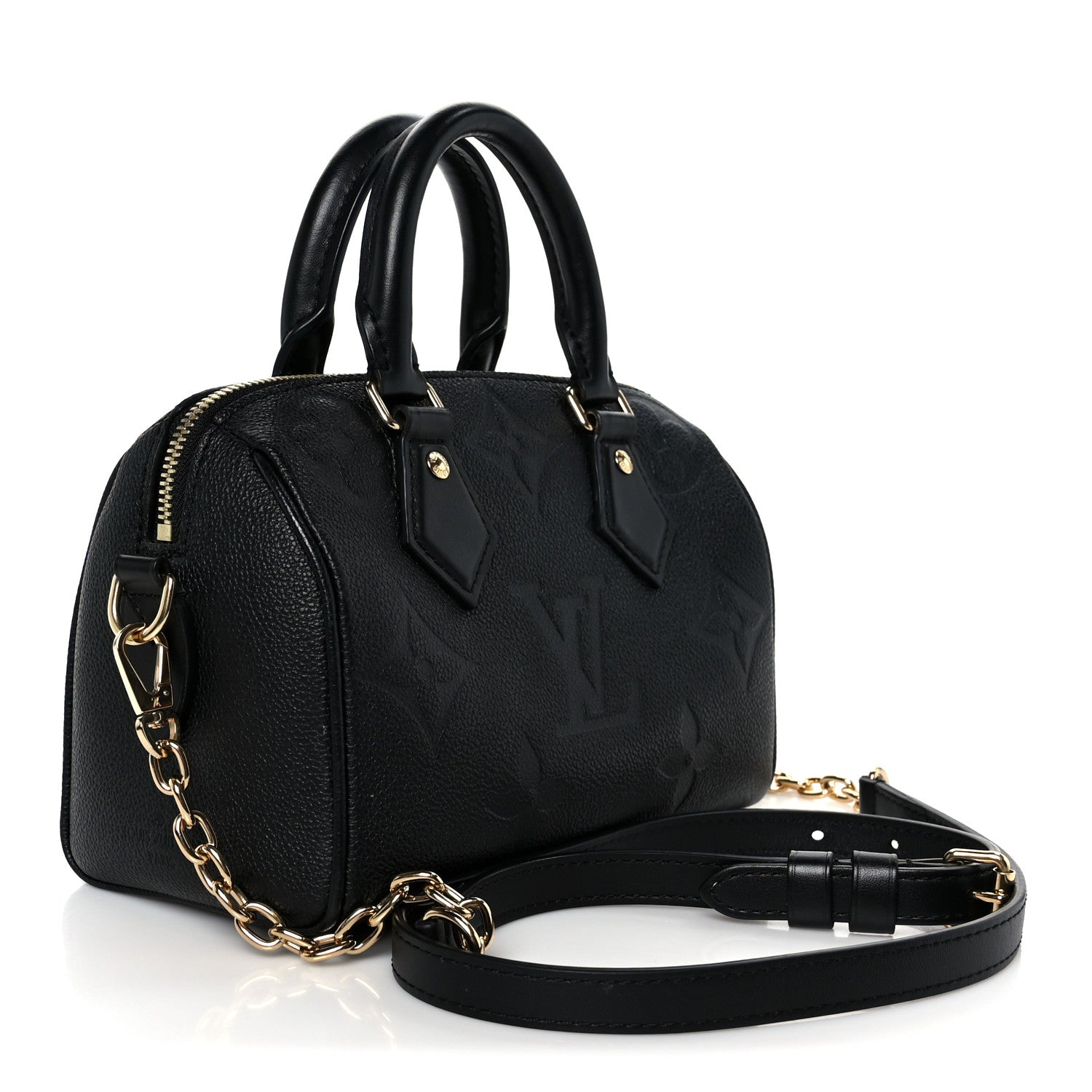Empreinte Monogram Giant Speedy Bandouliere 20 Black
