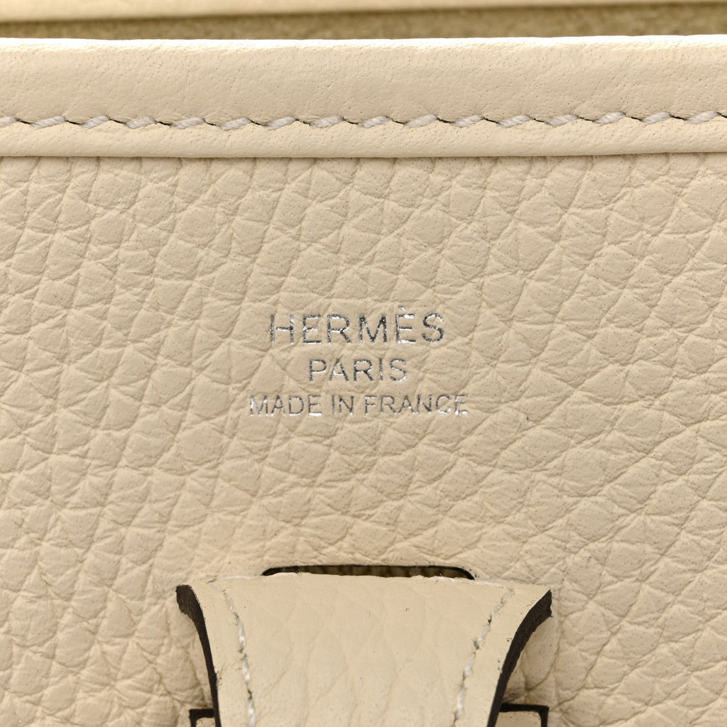 Taurillon Clemence Evelyne 23 Poche III Cream