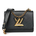 Epi Twist Shoulder Bag PM Black