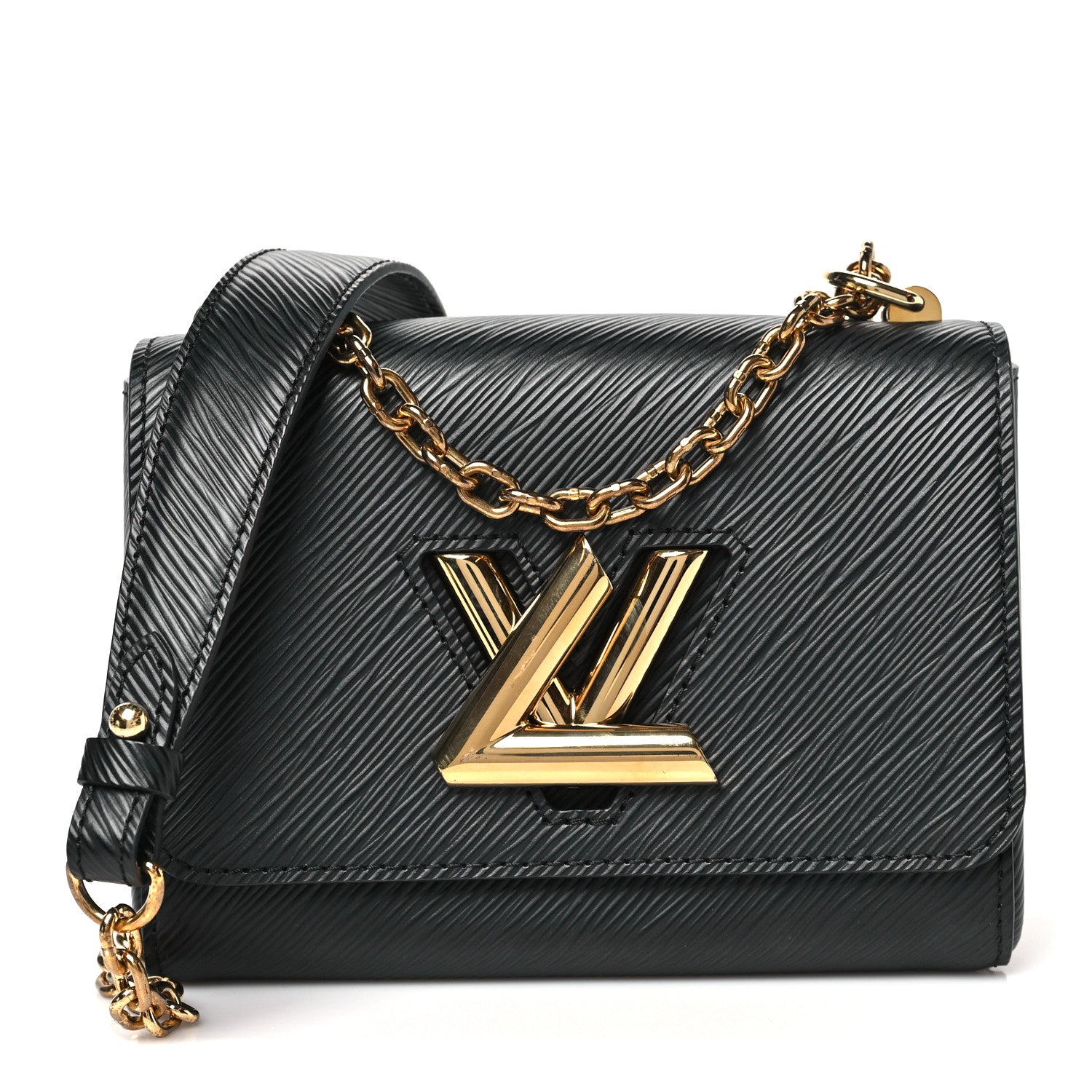 Epi Twist Shoulder Bag PM Black
