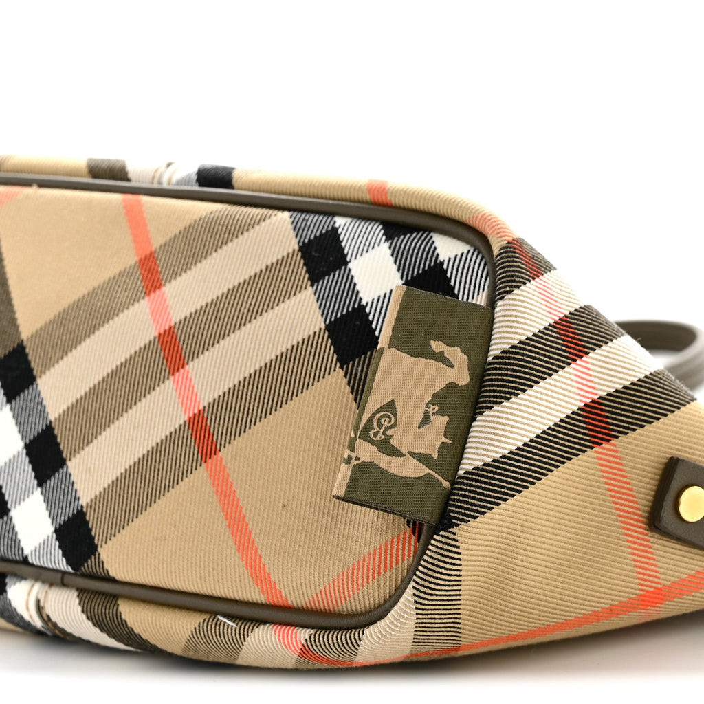 Vintage Check Lambskin Mini Shoulder Bag Sand
