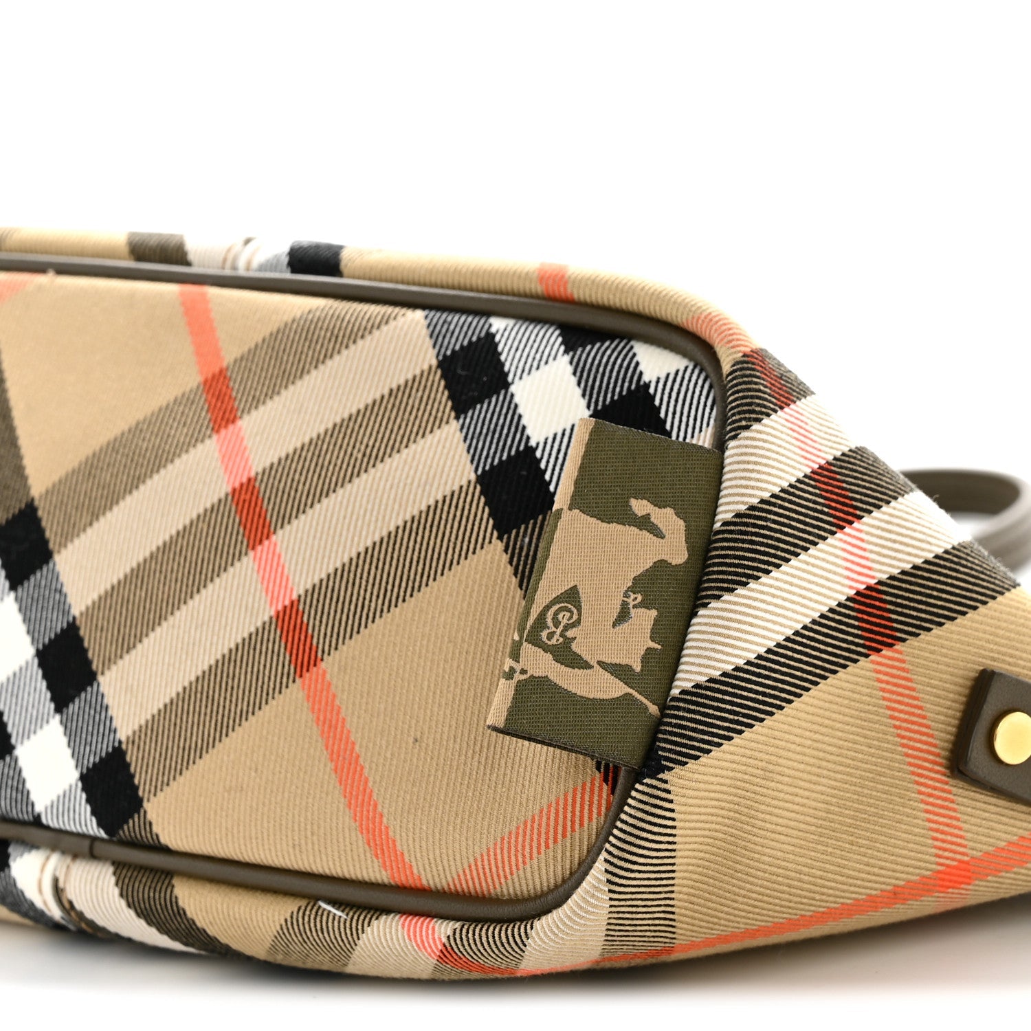 Vintage Check Lambskin Mini Shoulder Bag Sand