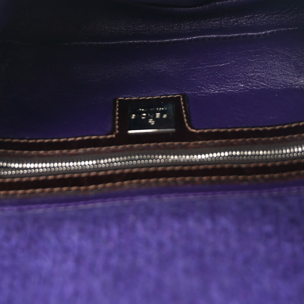 Knit Baguette Purple