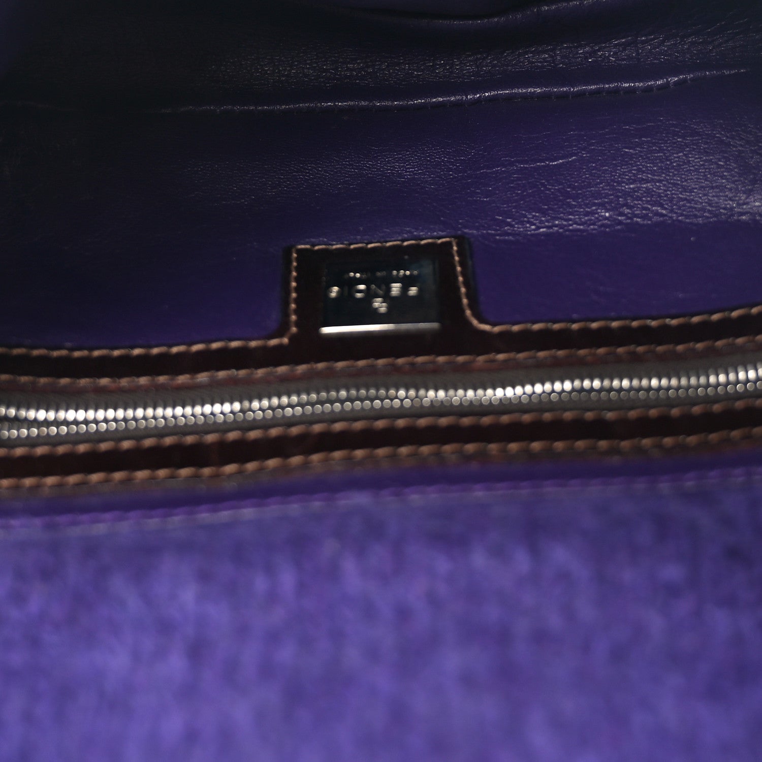 Knit Baguette Purple