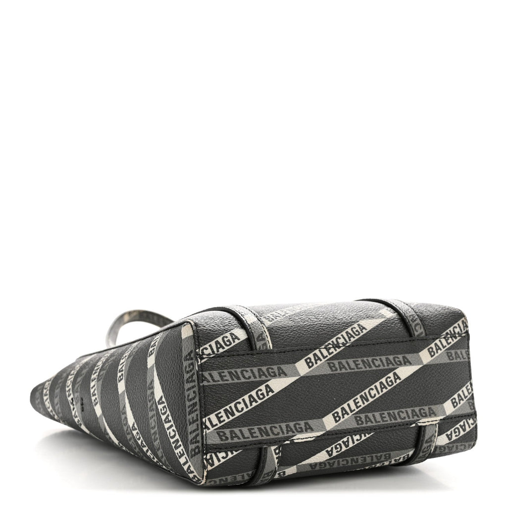 Coated Canvas Losange Monogram XXS Tote Black Grey