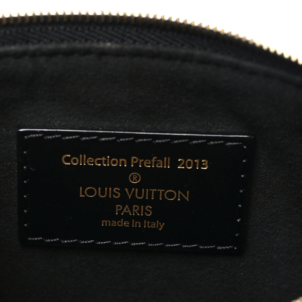 Damier Paillettes Mini Pochette Accessories Black