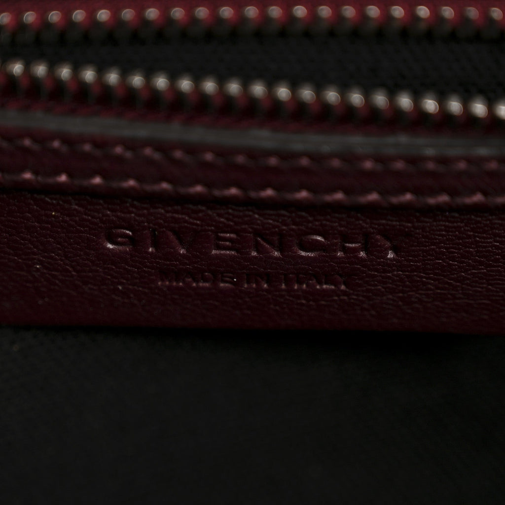 Sugar Goatskin Small Antigona Aubergine