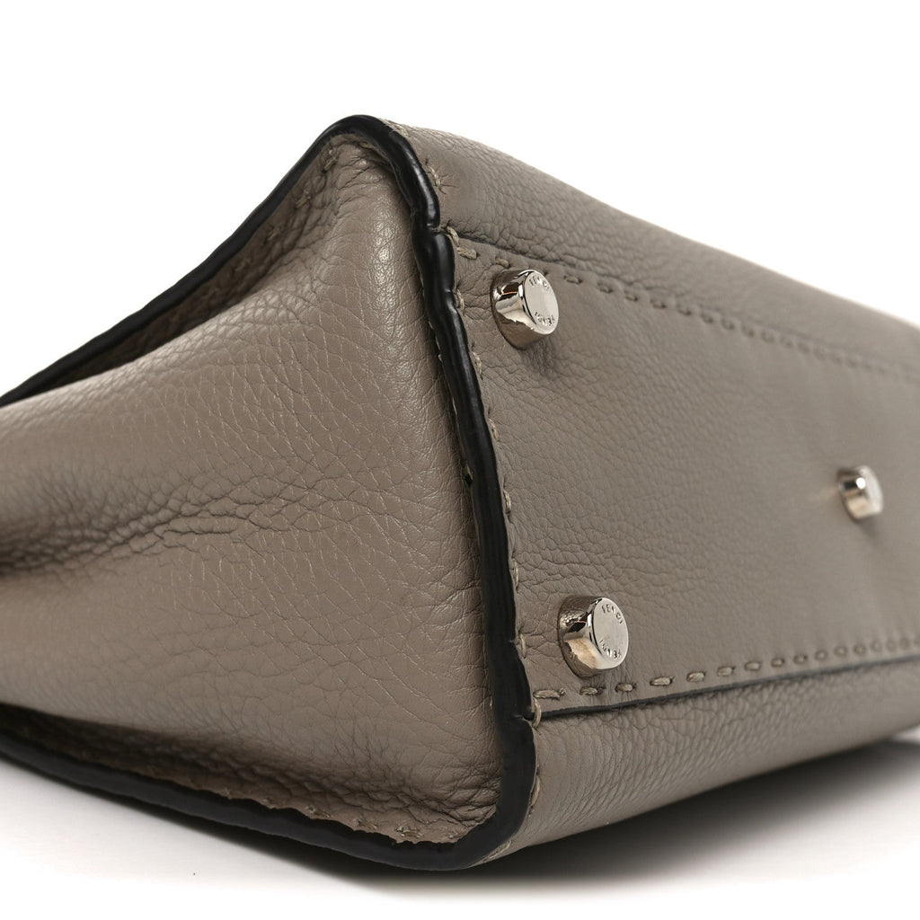 Cuoio Romano Selleria Medium Peekaboo Iconic Satchel Corda