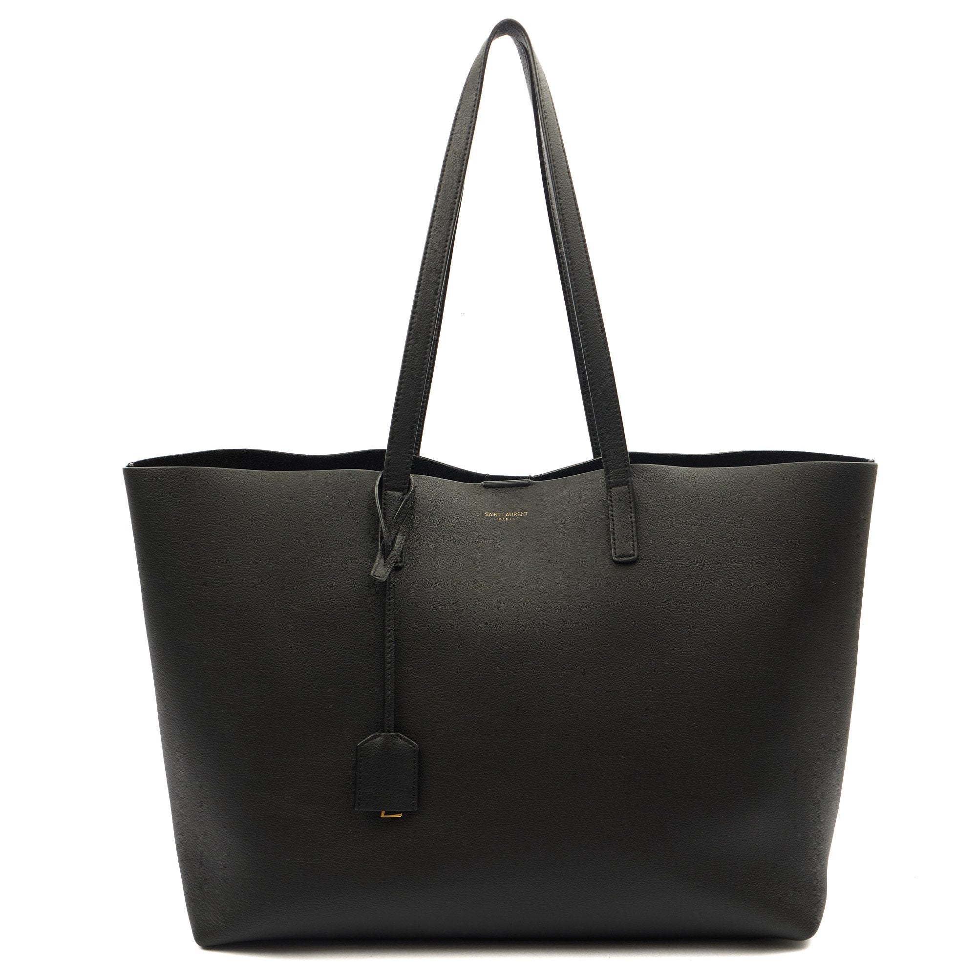 Saint Laurent Tote East West Tote in Black, Calfskin Leather