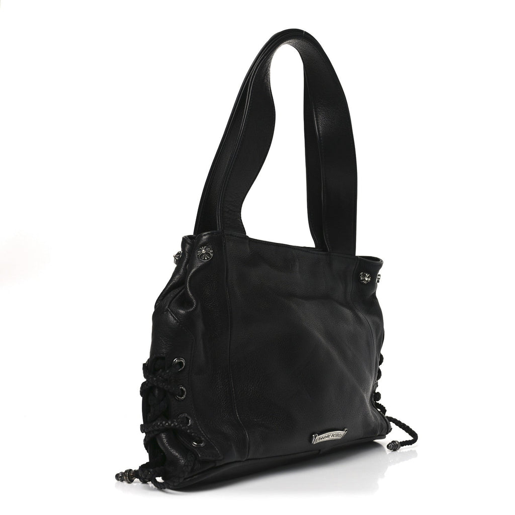 Grained Calfskin JJ Dean Tote Black