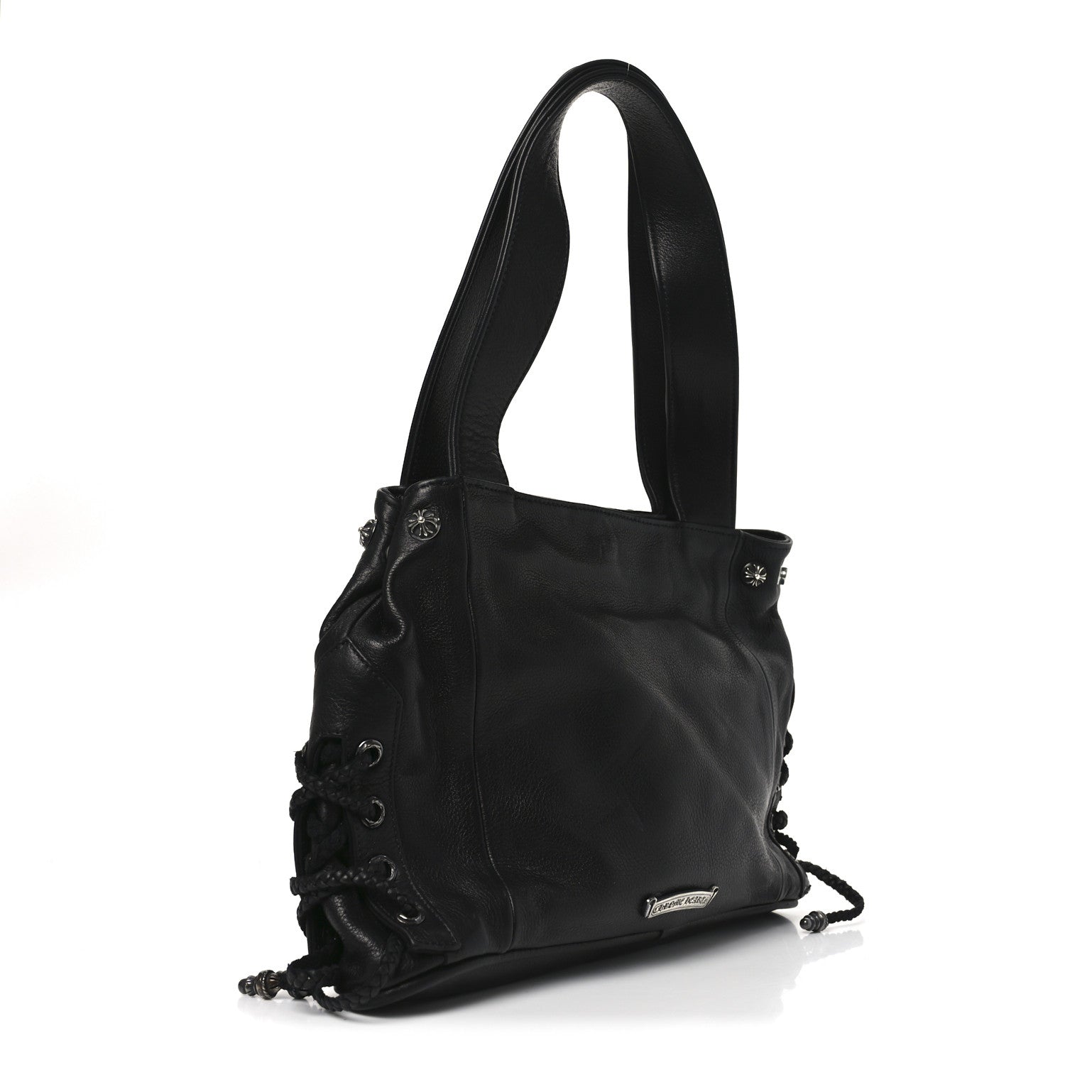 Grained Calfskin JJ Dean Tote Black