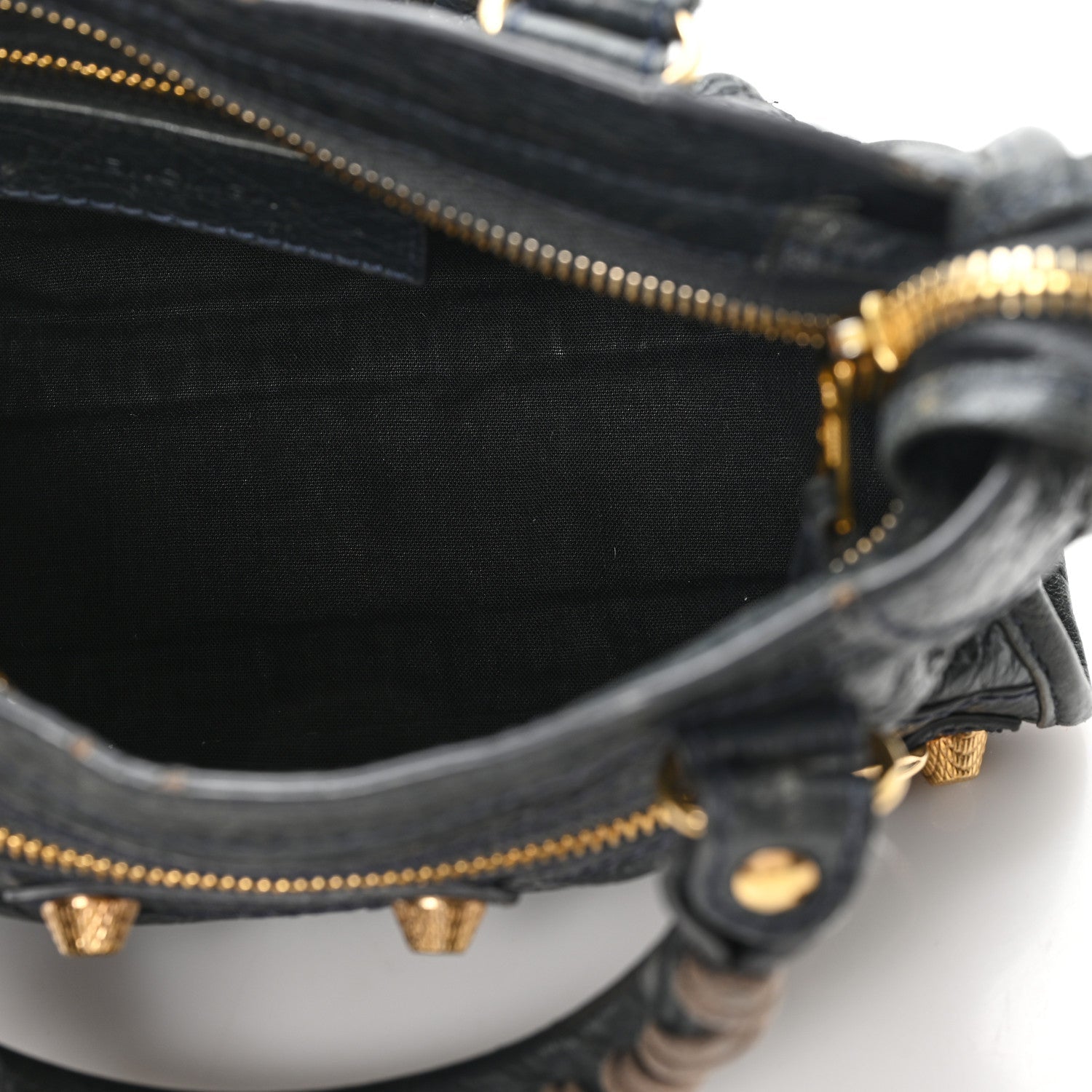 Agneau Giant 12 Gold Hardware Mini City Anthracite