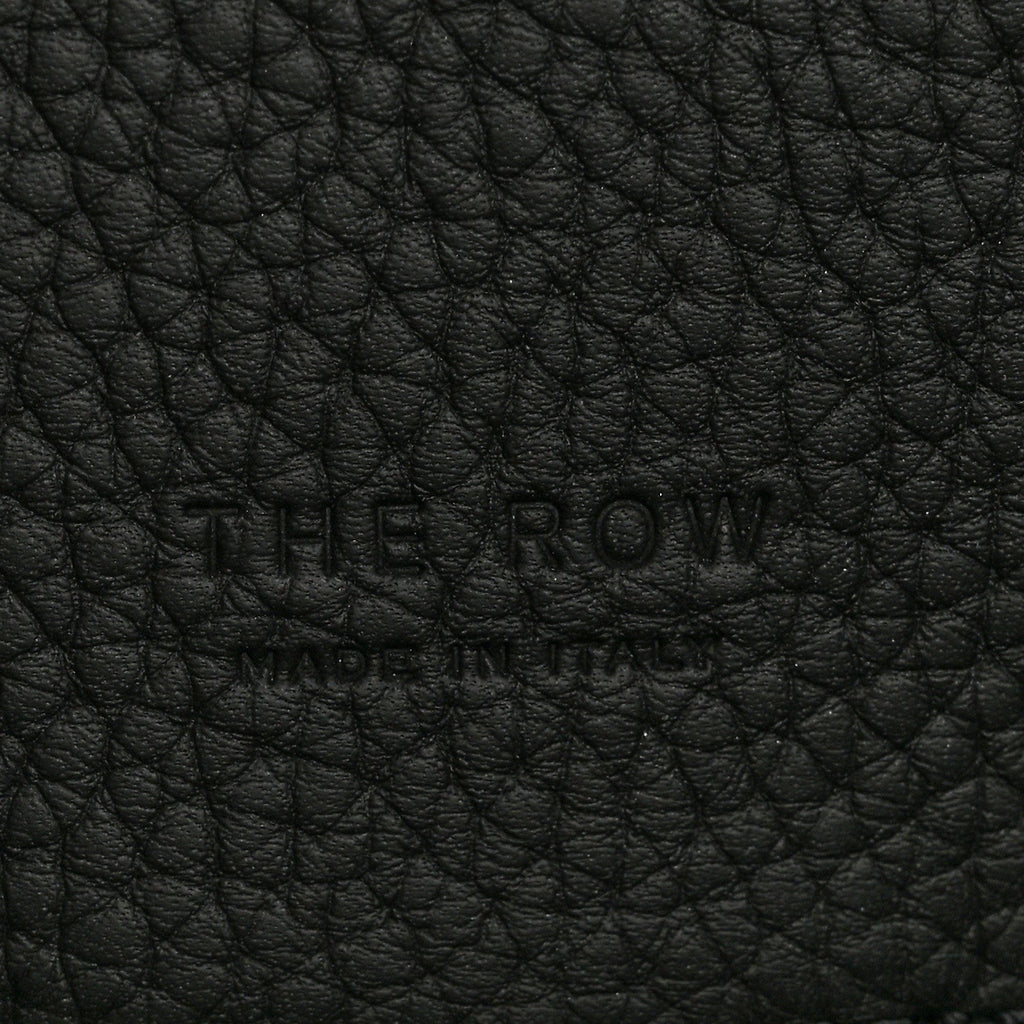 Matte Grained Calfskin Margaux Shoulder 12 Black