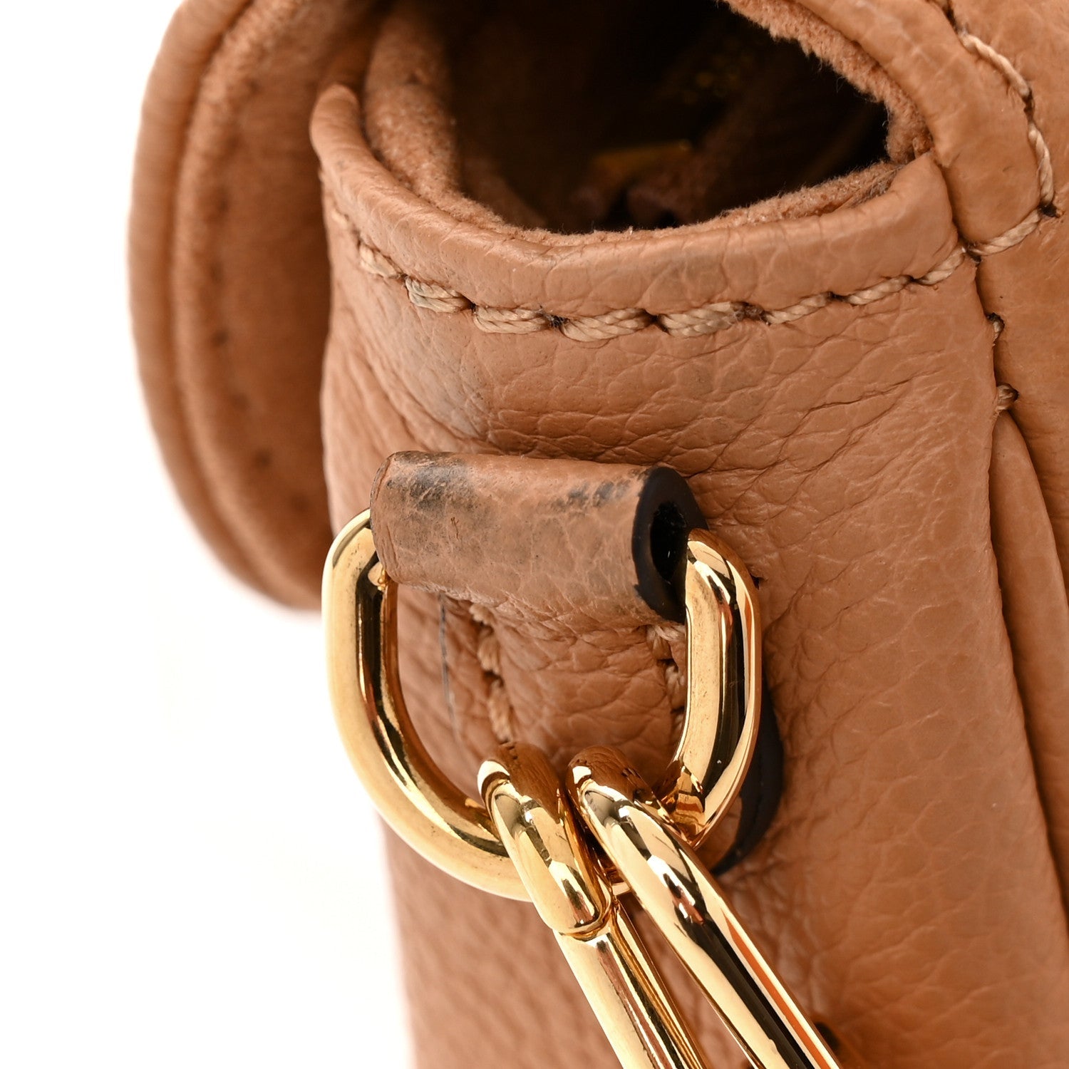 Empreinte Monogram Giant Ivy Wallet On Chain Arizona Creme