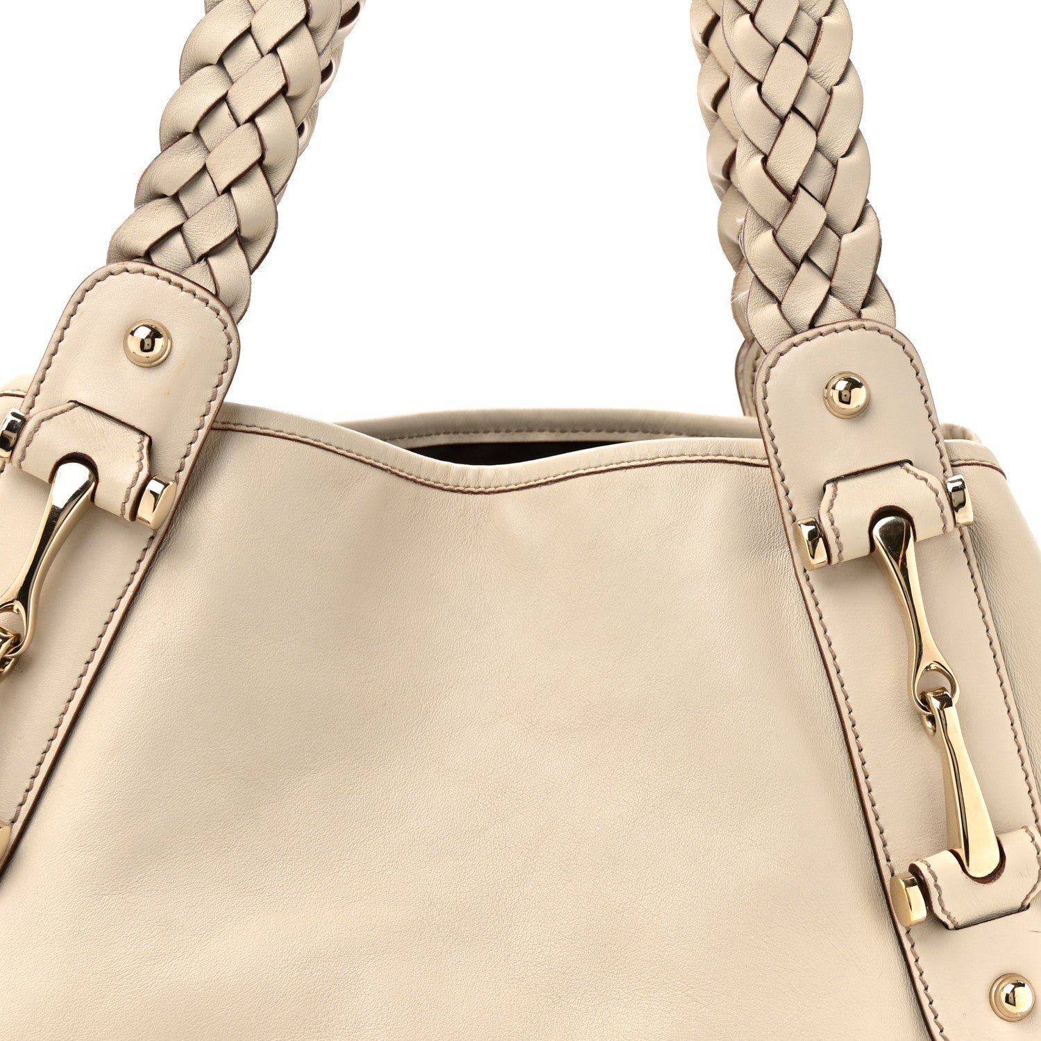 Calfskin Medium Pelham Shoulder Bag Off White