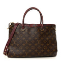 Snakeskin Monogram Pallas Red