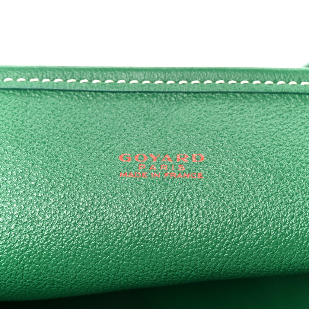 Goyardine Reversible Anjou GM Green