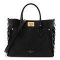 Calfskin Monogram Tufting On My Side Black
