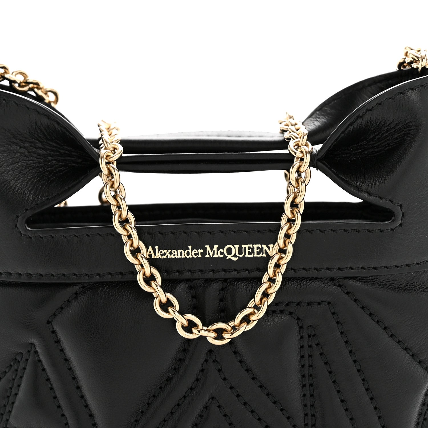 Calfskin Mini The Bow Bag Black