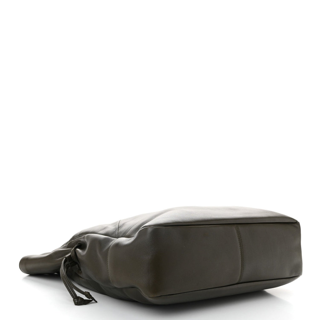 Lambskin Medium Jamie Shopping Tote Light Musk