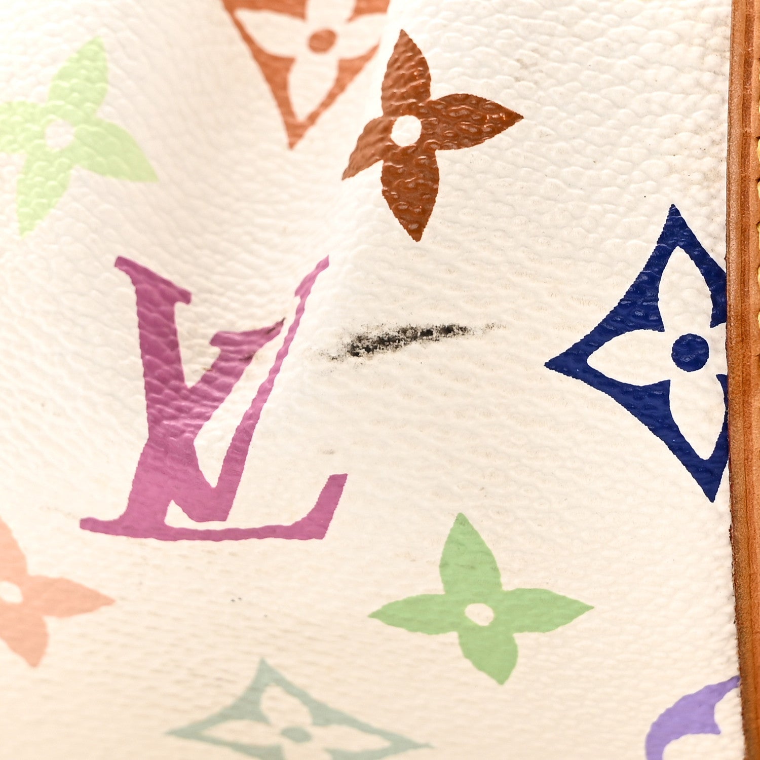Monogram Multicolor Courtney MM White