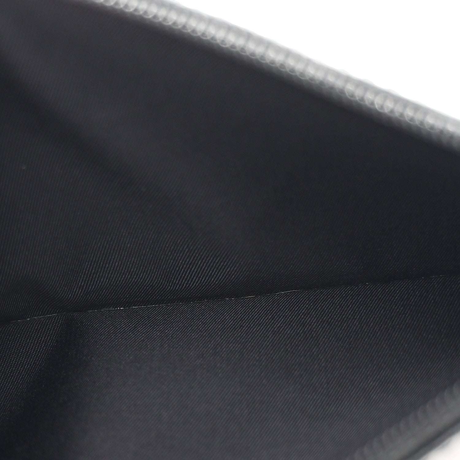 Coated Canvas Stitched XL Paris Biarritz Tote Black