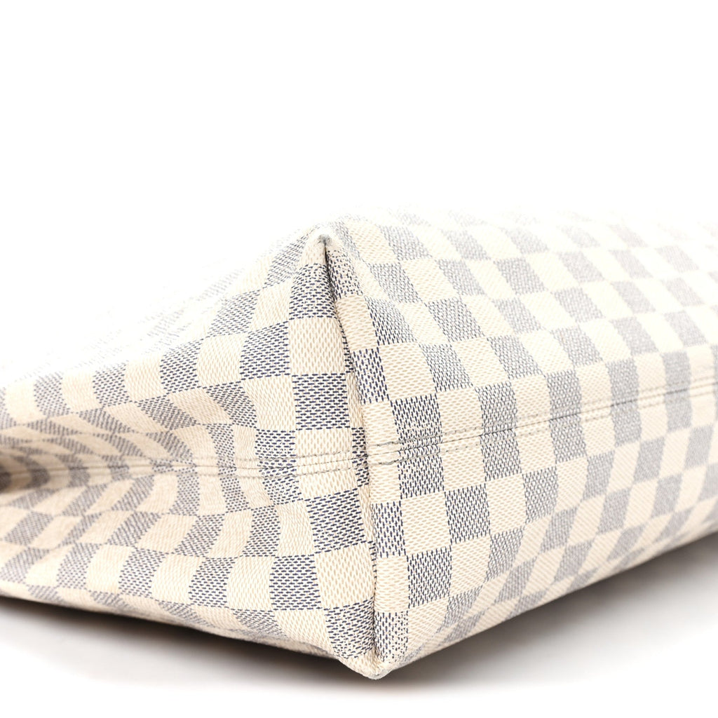 Damier Azur Graceful MM Rose Ballerine