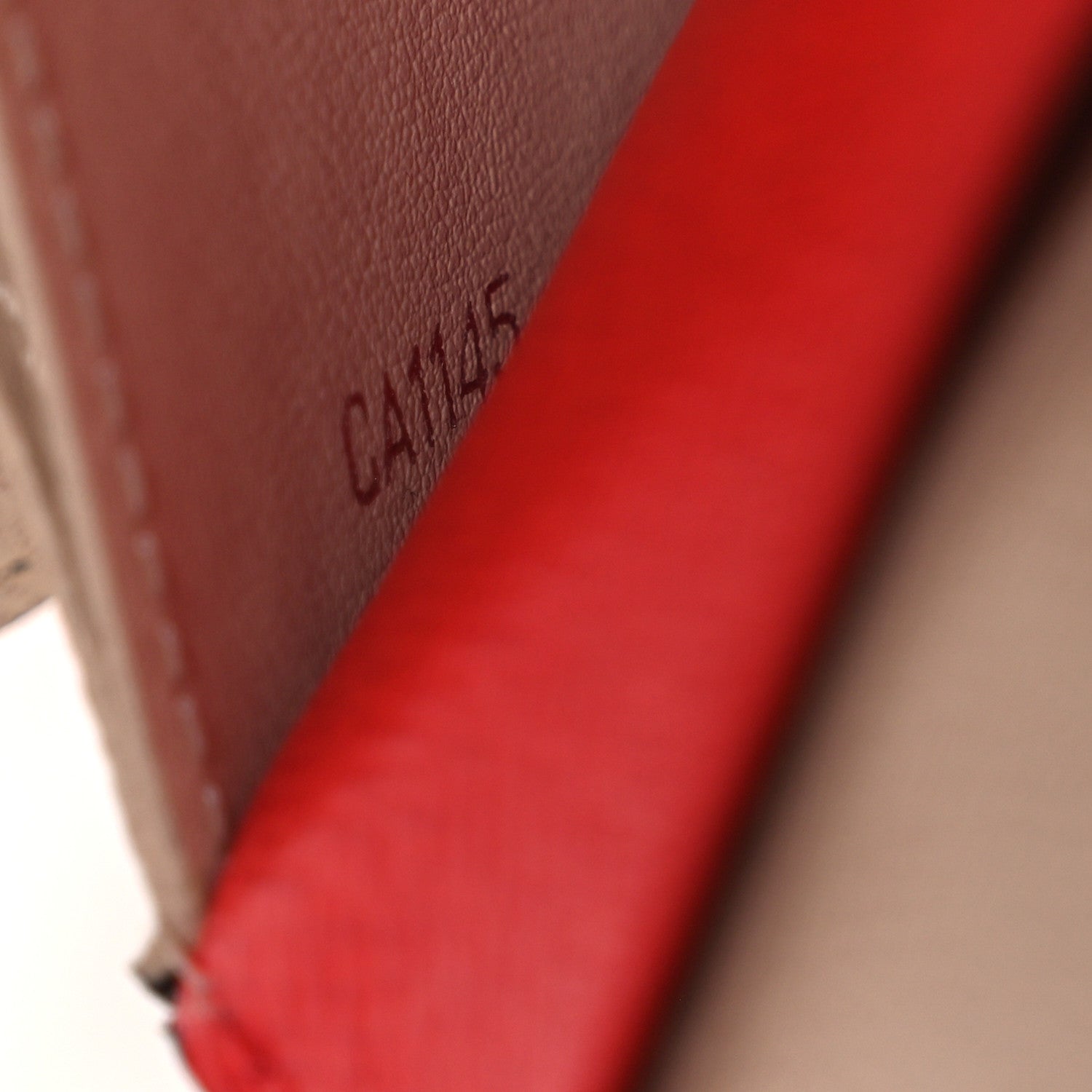 Epi Emilie Wallet Coquelicot