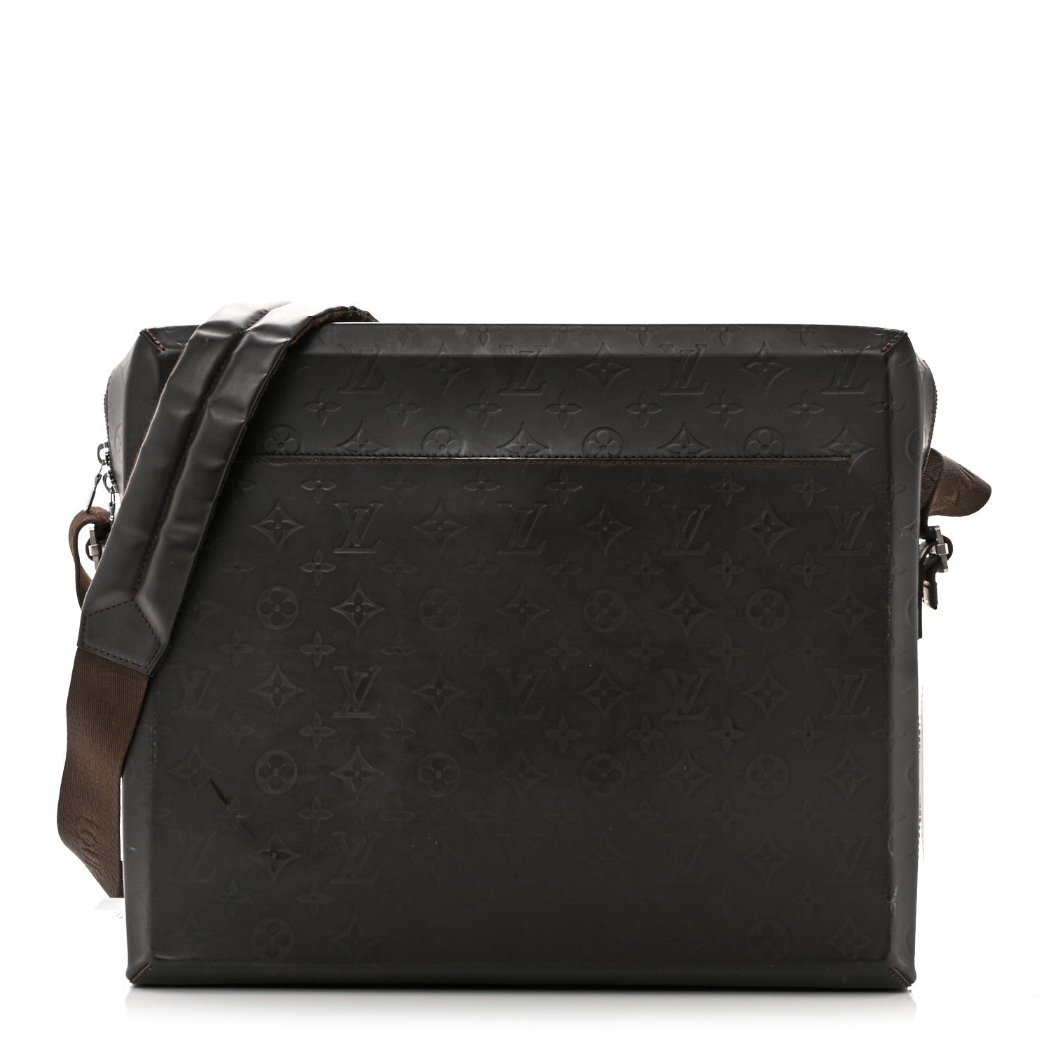 Monogram Glace Steve Messenger Bag Cafe