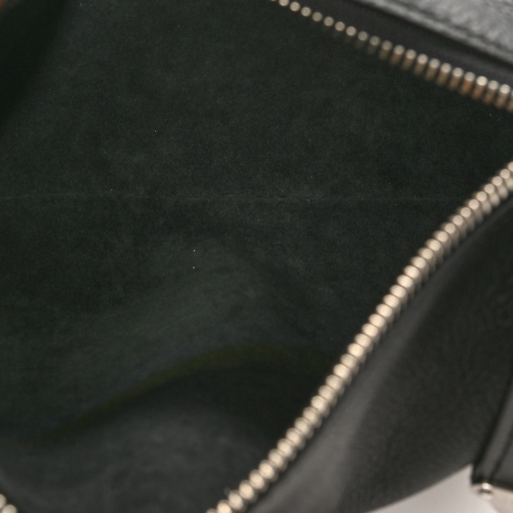 Calfskin Side Trunk MM Black