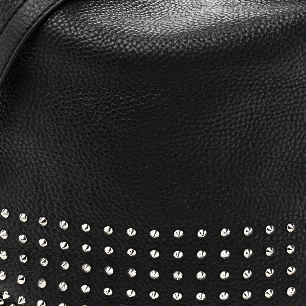 Calfskin Studded Medium Susanna Hobo Black