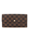 Damier Ebene Sarah Wallet