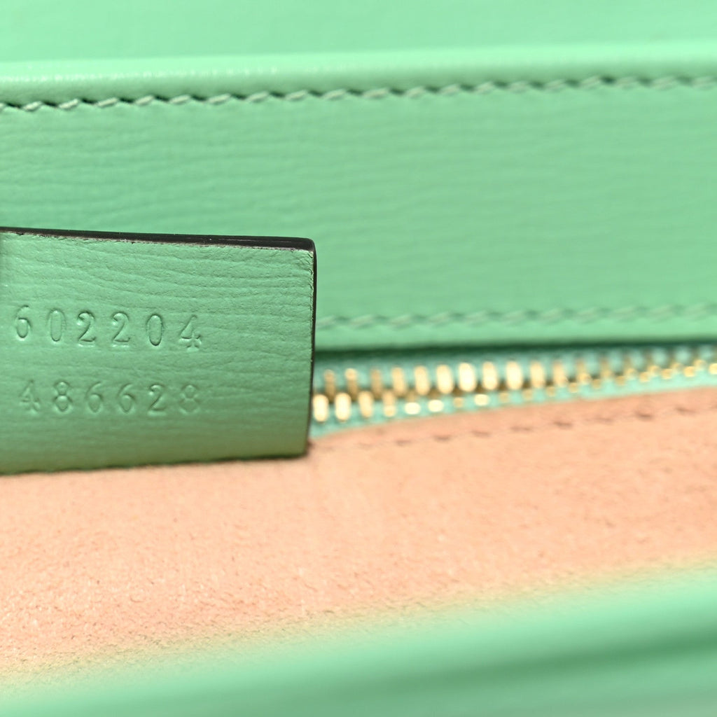 Azalea Calfskin Horsebit 1955 Shoulder Bag Light Green