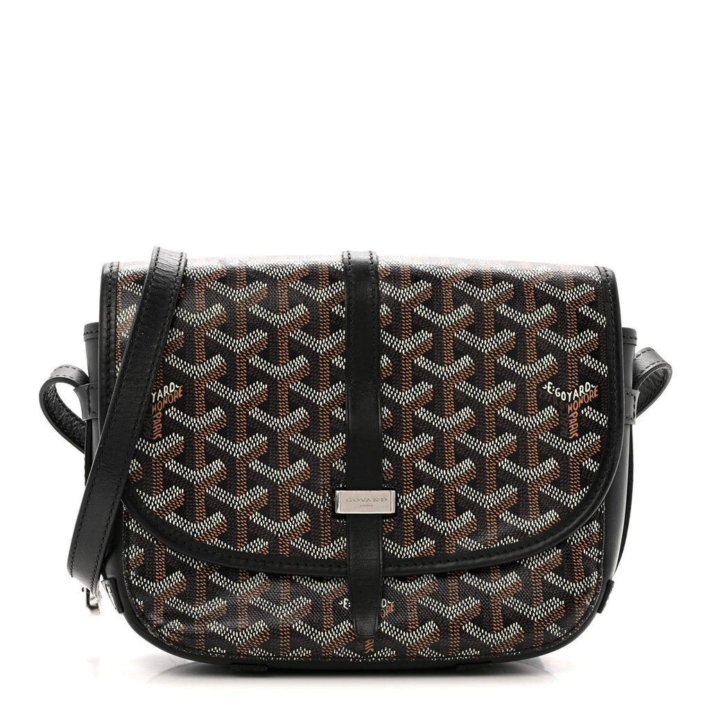 Goyardine Belvedere II PM Messenger Bag Black