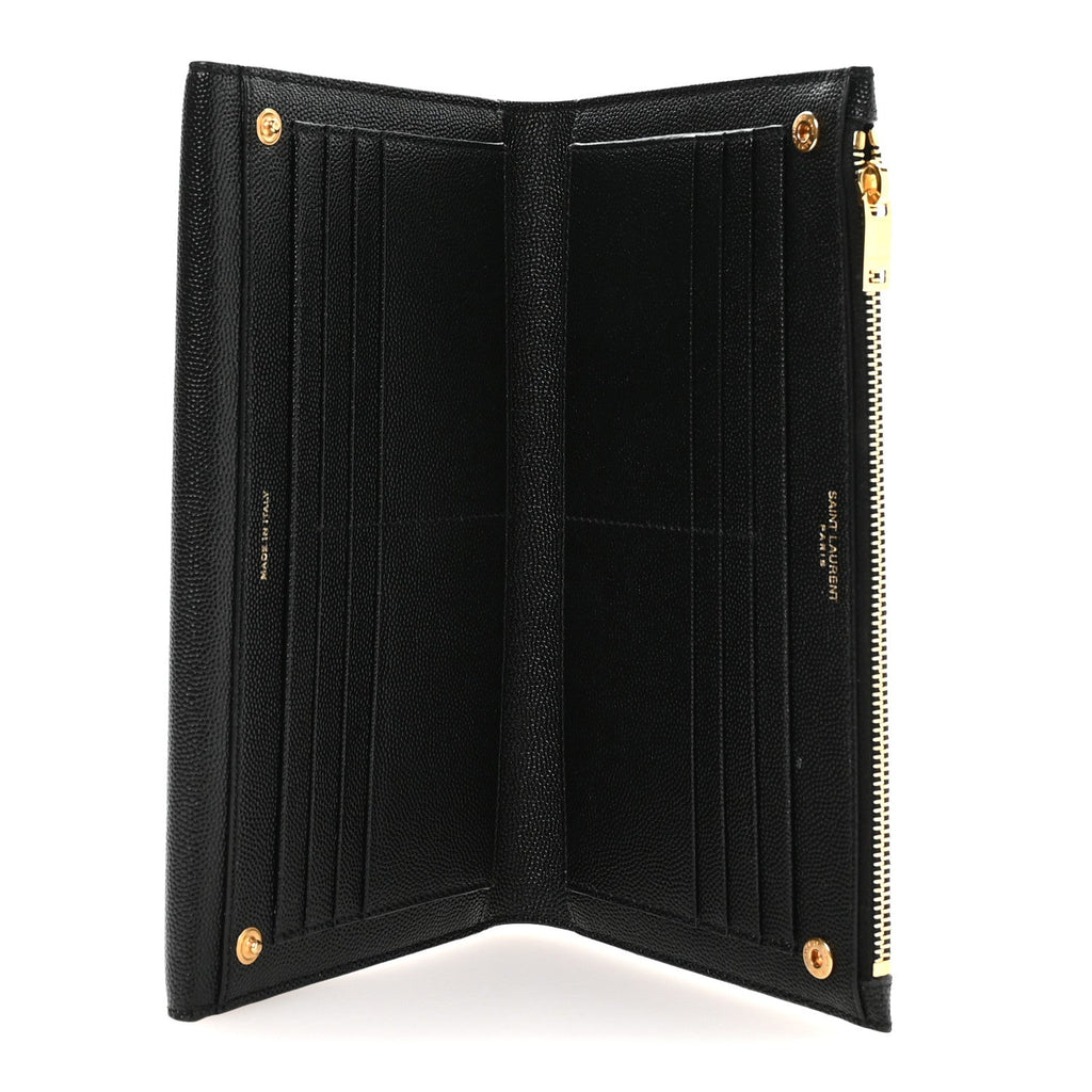 Grain De Poudre Monogram Uptown Wallet Black