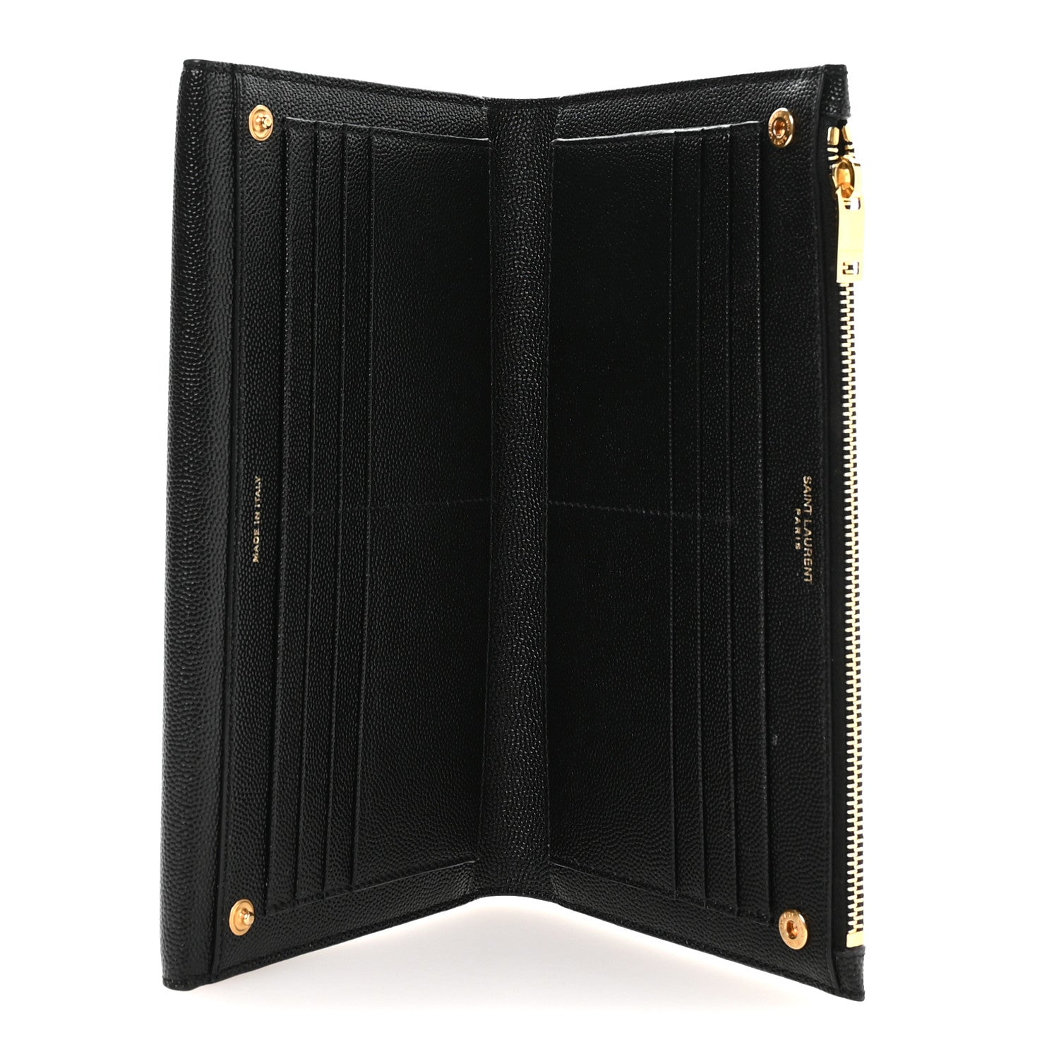 Grain De Poudre Monogram Uptown Wallet Black