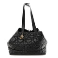 Calfskin Macrocannage Large Toujours Black