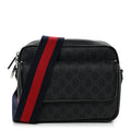 GG Supreme Monogram Small Crossbody Bag Black