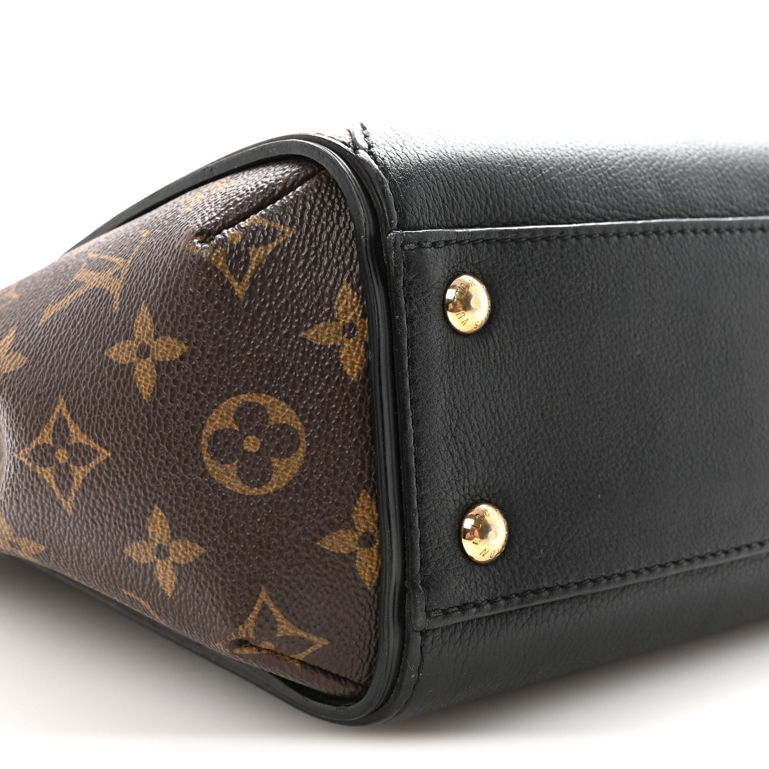 Calfskin Monogram Kimono Tote PM Black