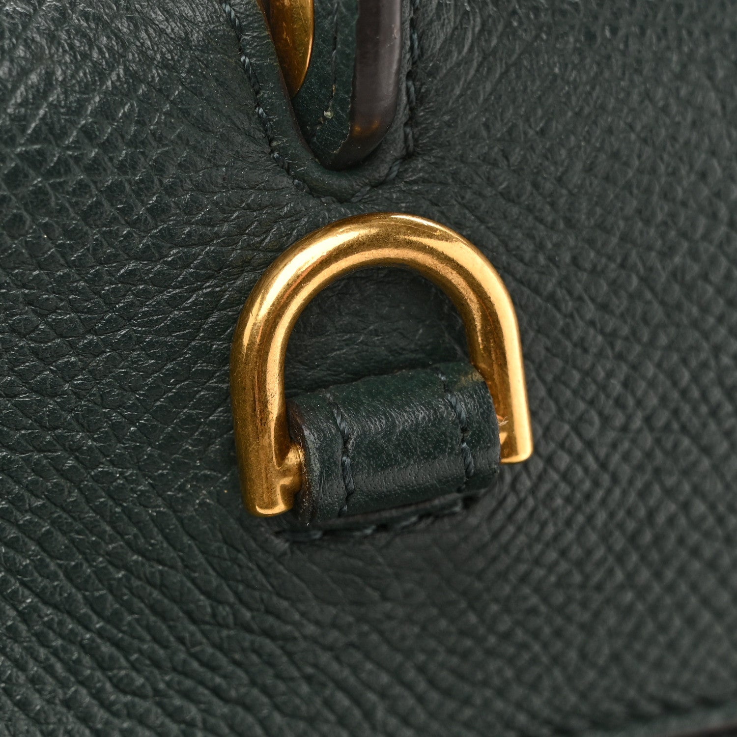 Grained Calfskin Micro Belt Bag Amazone