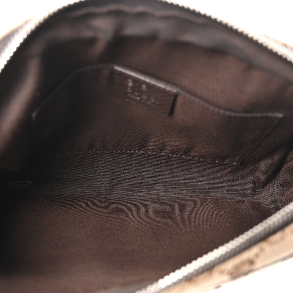 Monogram Belt Bag Dark Brown