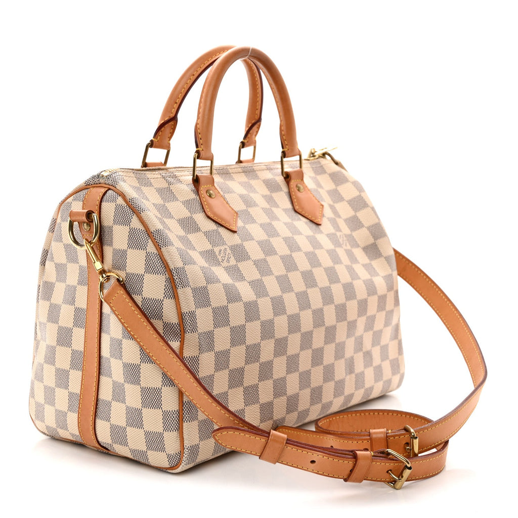 Damier Azur Speedy Bandouliere 30