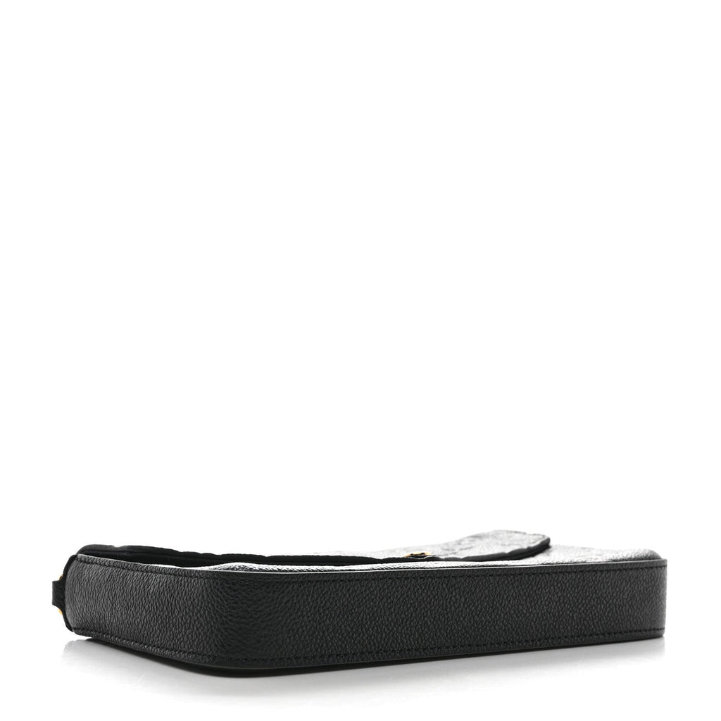 Empreinte Pochette Felicie Chain Wallet Black