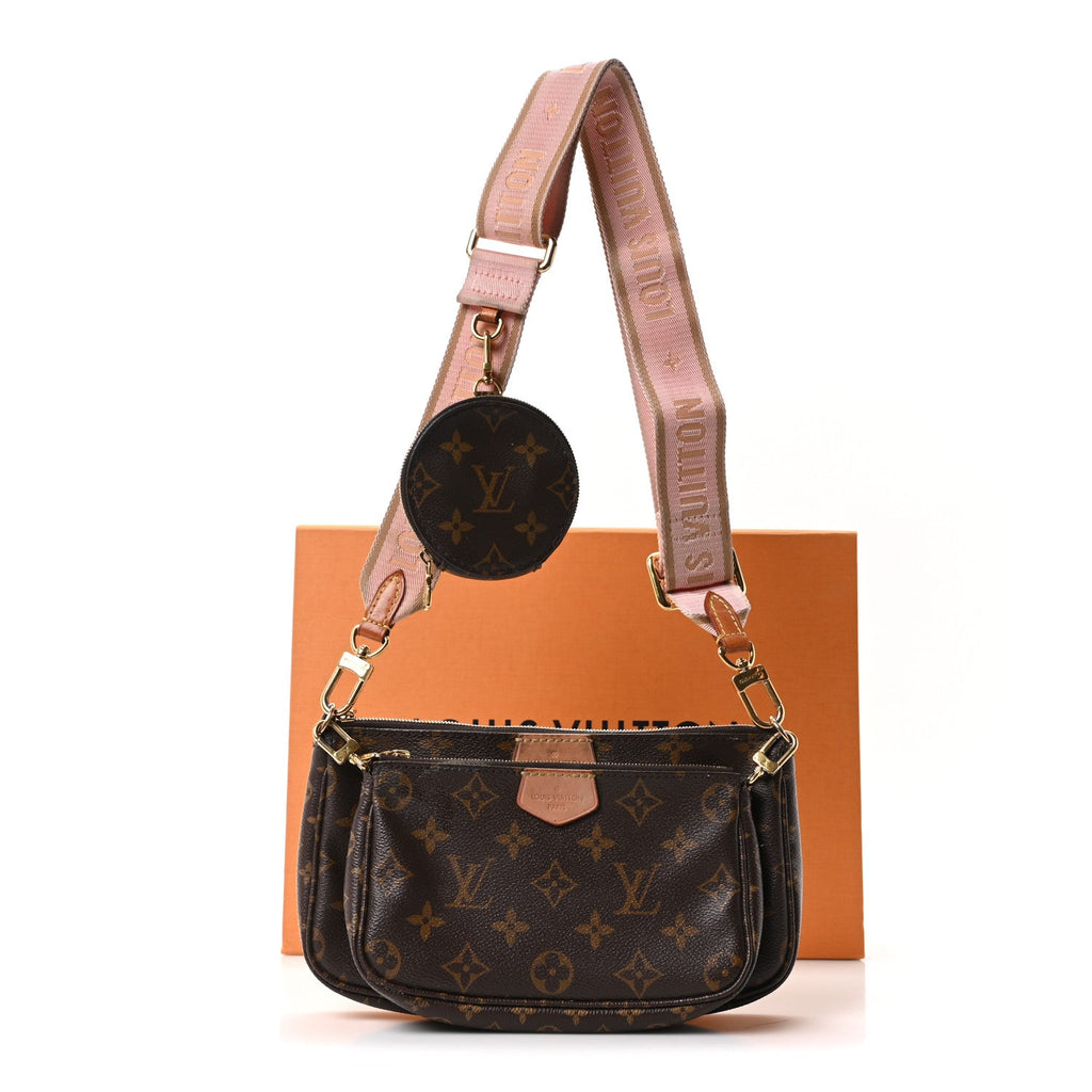Monogram Multi Pochette Accessories Rose Clair