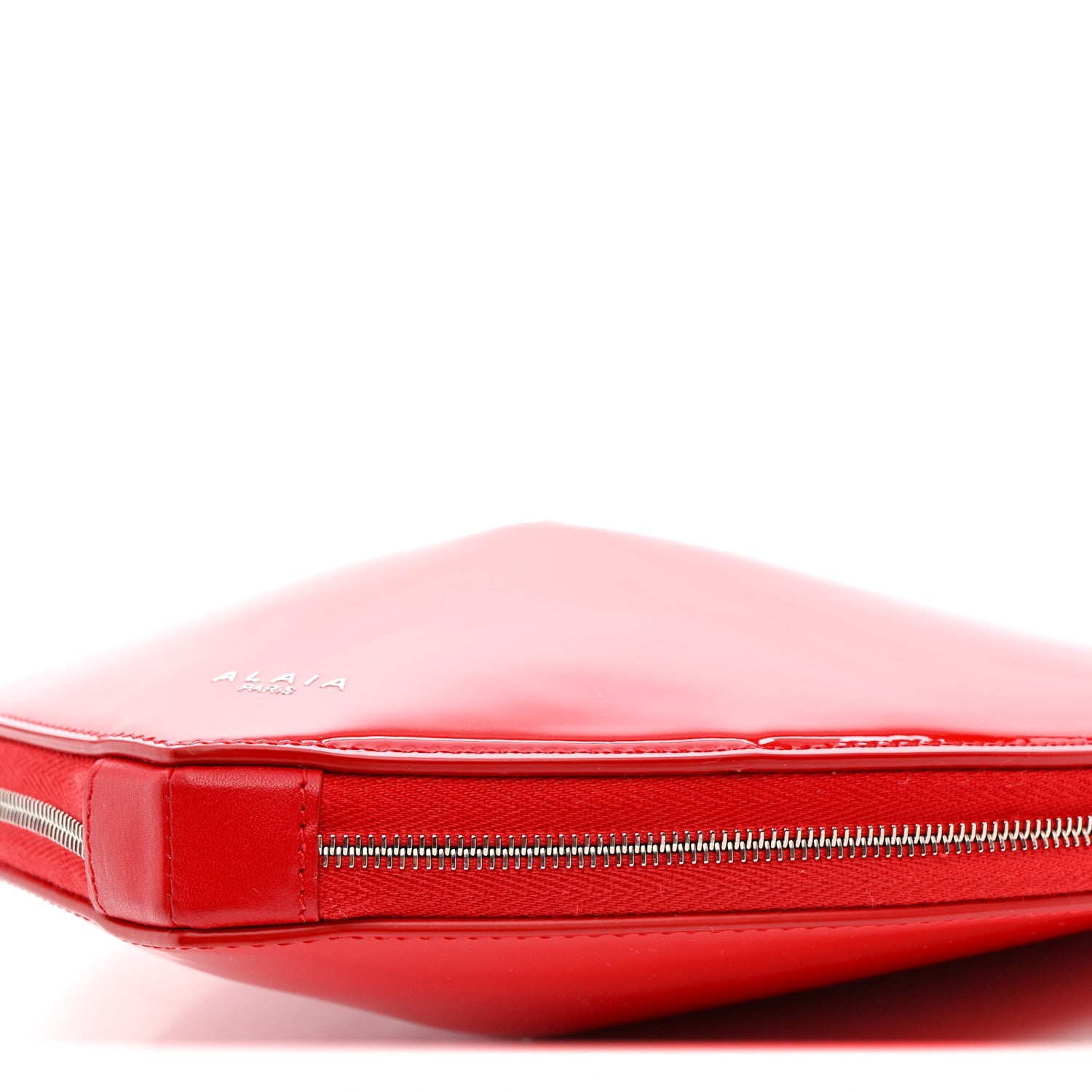 Patent Calfskin Le Coeur Bag Rouge Vermillon