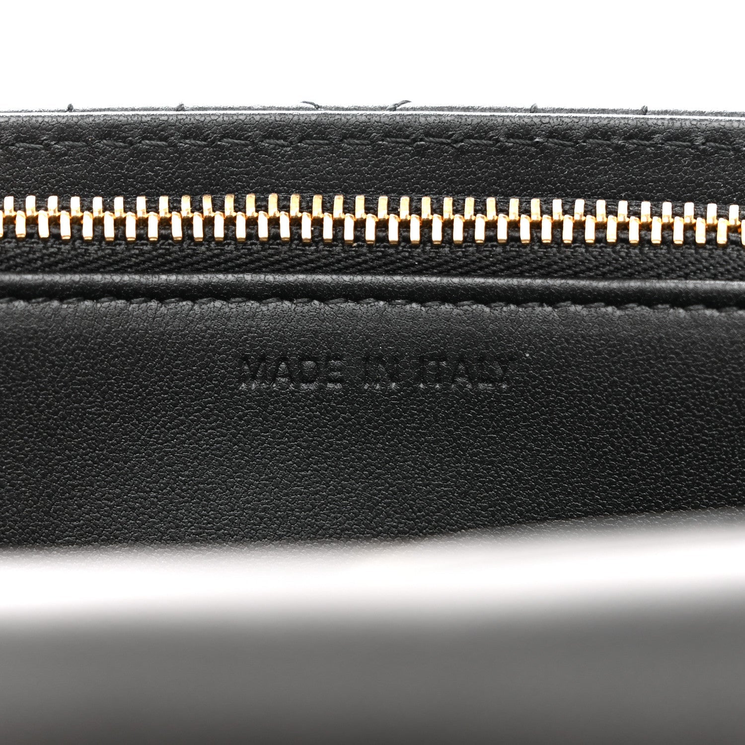 Lambskin Cannage Chain My Dior Daily Chain Pouch Black