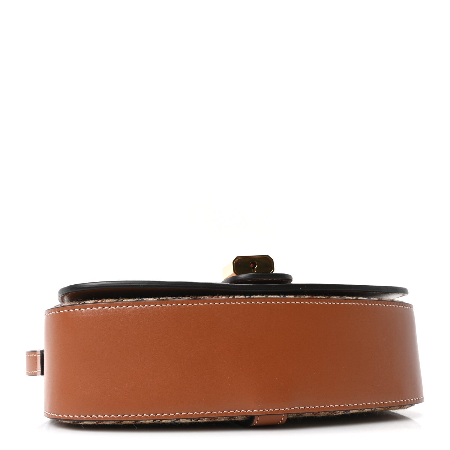Tweed Calfskin Tabou Clutch on Strap Multicolor