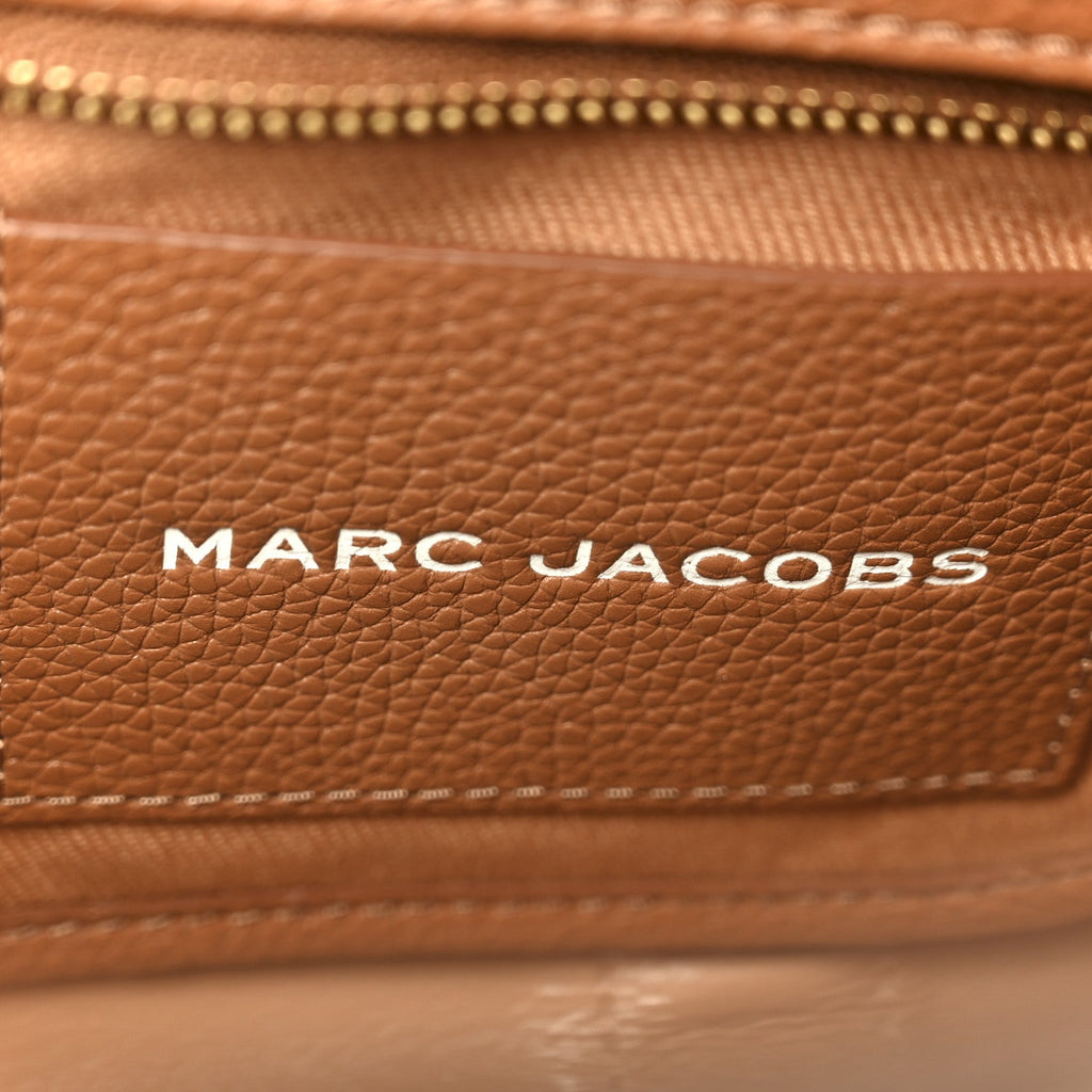 Grained Calfskin Small The Tote Bag Argan Oil