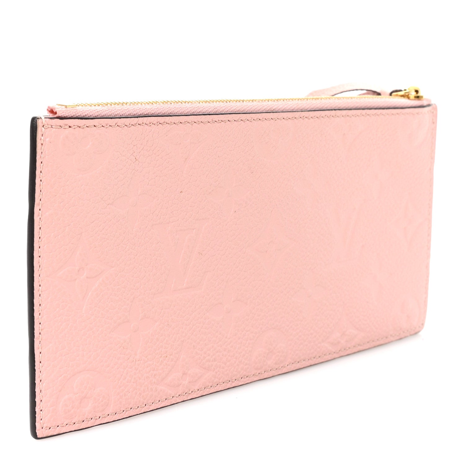 Empreinte Felicie Chain Wallet Zippered Insert Rose Poudre